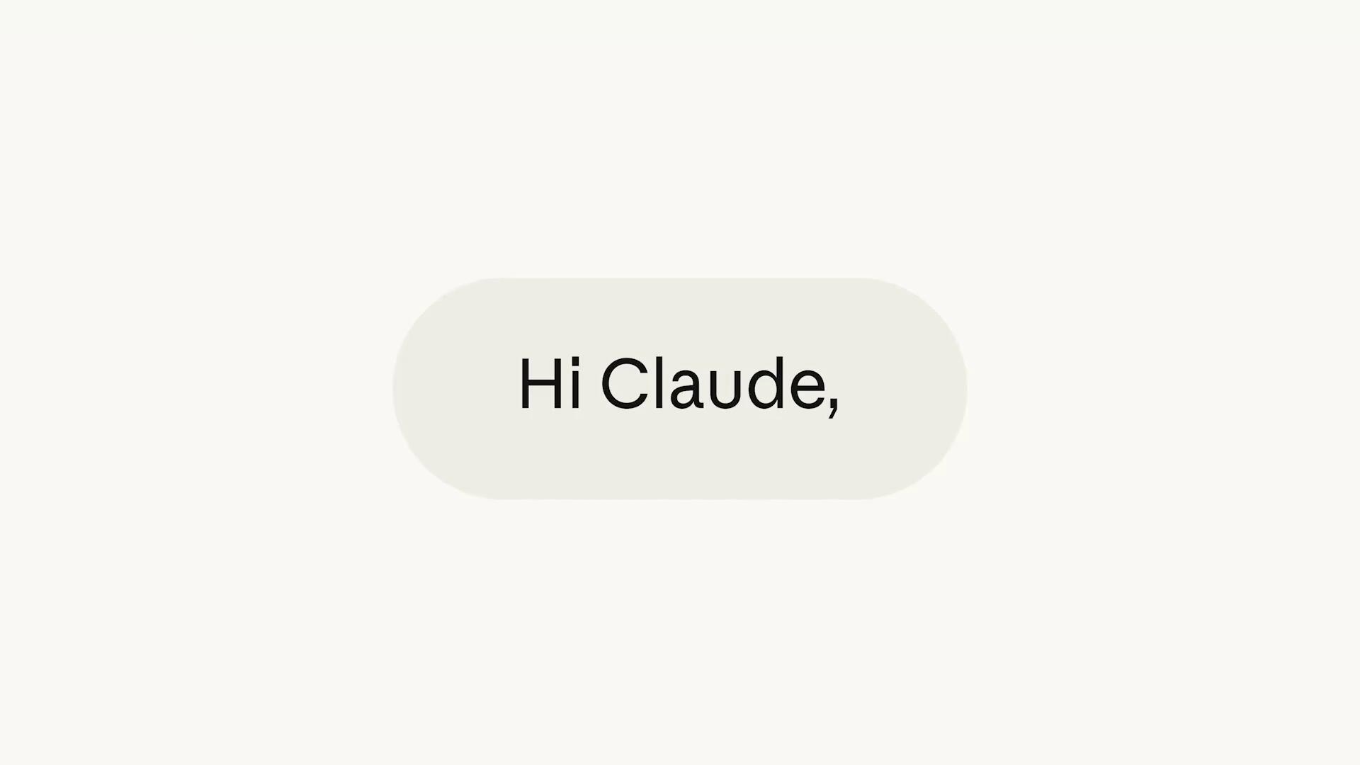 Launch film for consumer MCP apps in Claude.